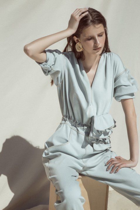 Летние образы бренда CIX: шелковые платья - 15 - изображение