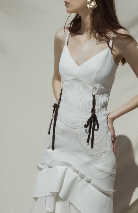 Летние образы бренда CIX: шелковые платья - 4 - изображение