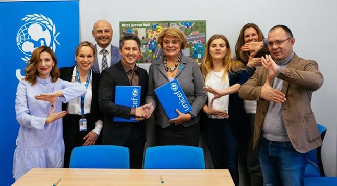 Александр Педан начал сотрудничать с UNICEF в Украине! - 1 - изображение
