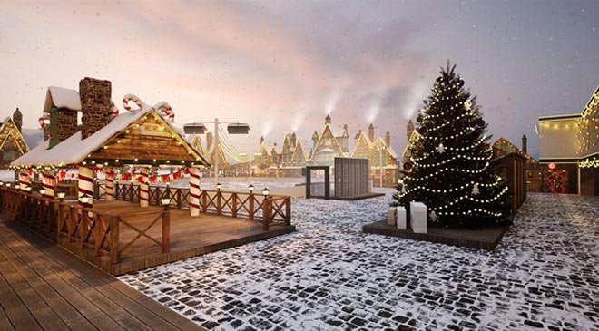 У столиці відкривають грандіозну зимову локацію із ковзанкою - 1 - изображение