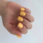 Желтый nail-art