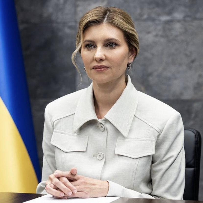 Outfit of the day: image of Olena Zelenska