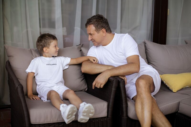 Yuriy Gorbunov with his son Ivan (1)