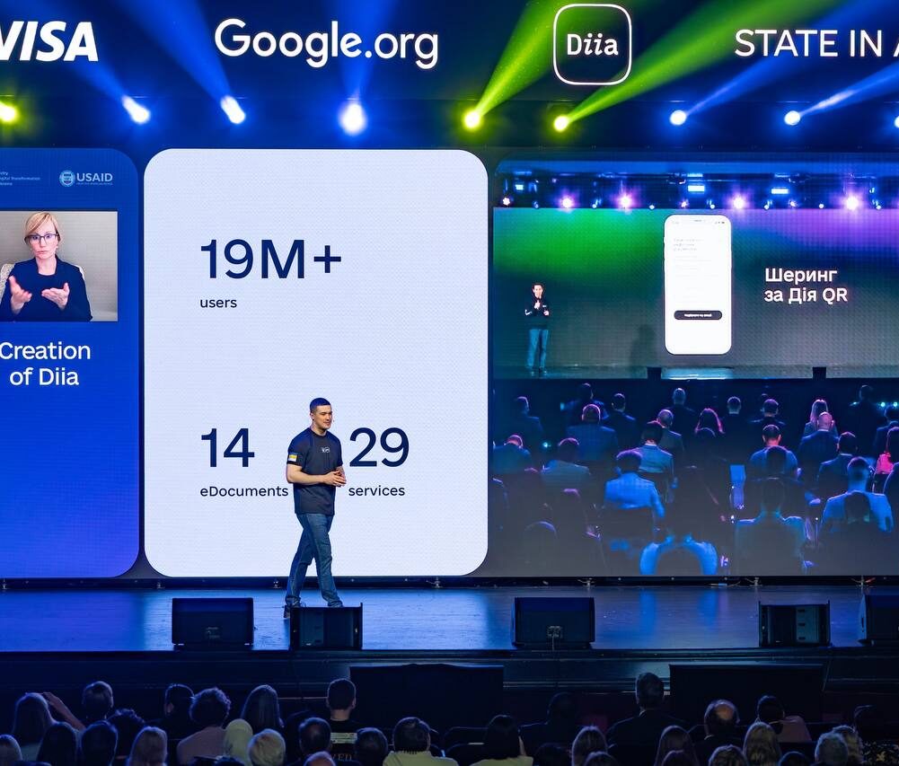Diia app presented in the US