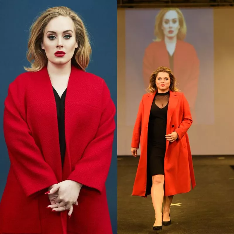 Людмила Барбир в образе Анджелины Джоли вышла на подиум - 2 - изображение