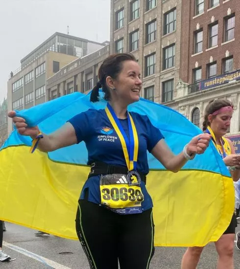 Маричка Падалко - Бостонский марафон