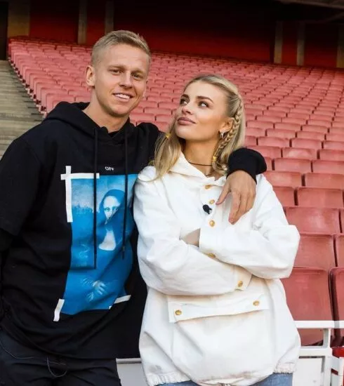 Alexander Zinchenko announced that he is expecting a child.